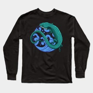 VIBING LIZARD Long Sleeve T-Shirt